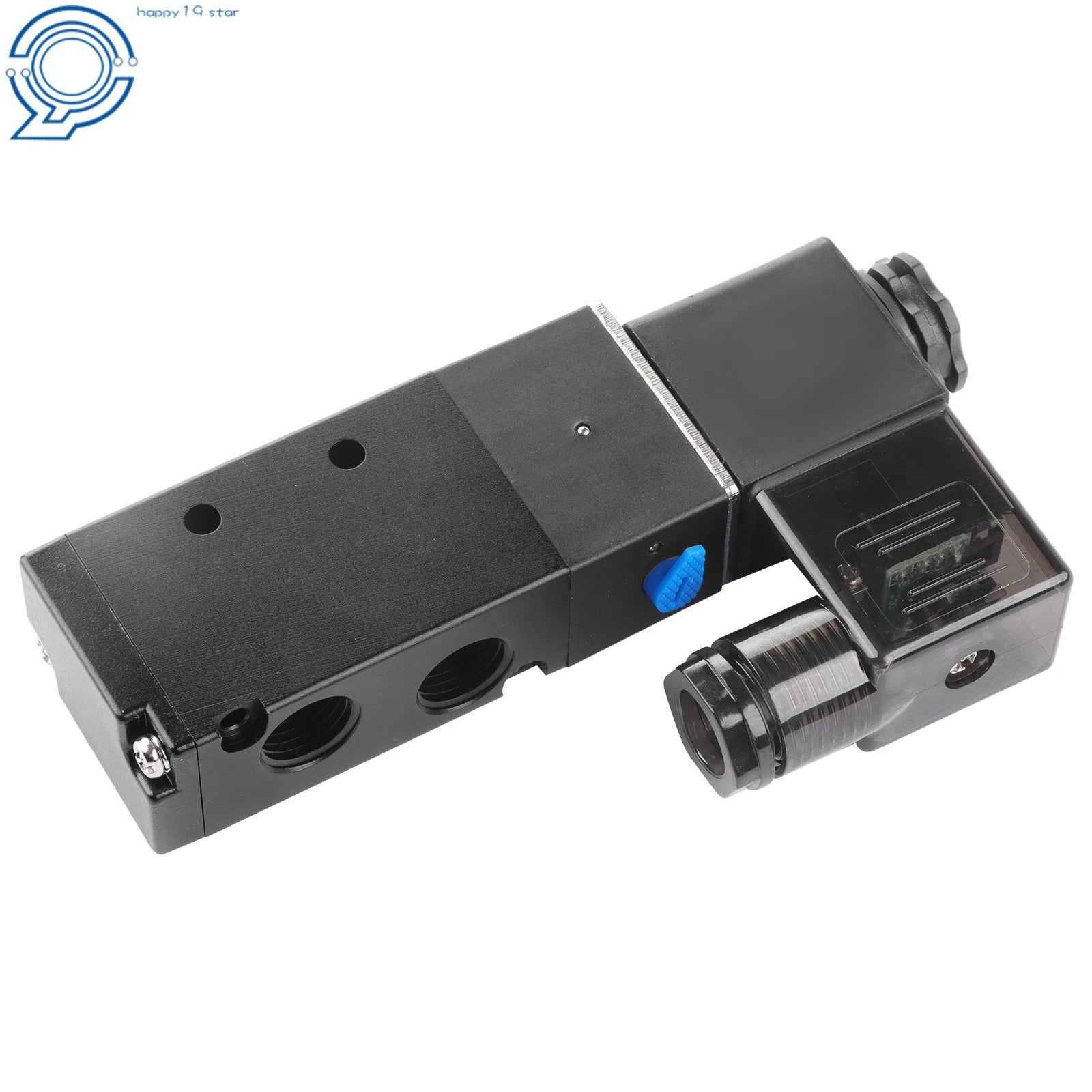12V DC Direction Control Solenoid Valve 1/4" 5 Way for Automotive