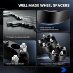 4PCS 2" Wheel Spacers for Jeep Grand Cherokee (1993-1998)