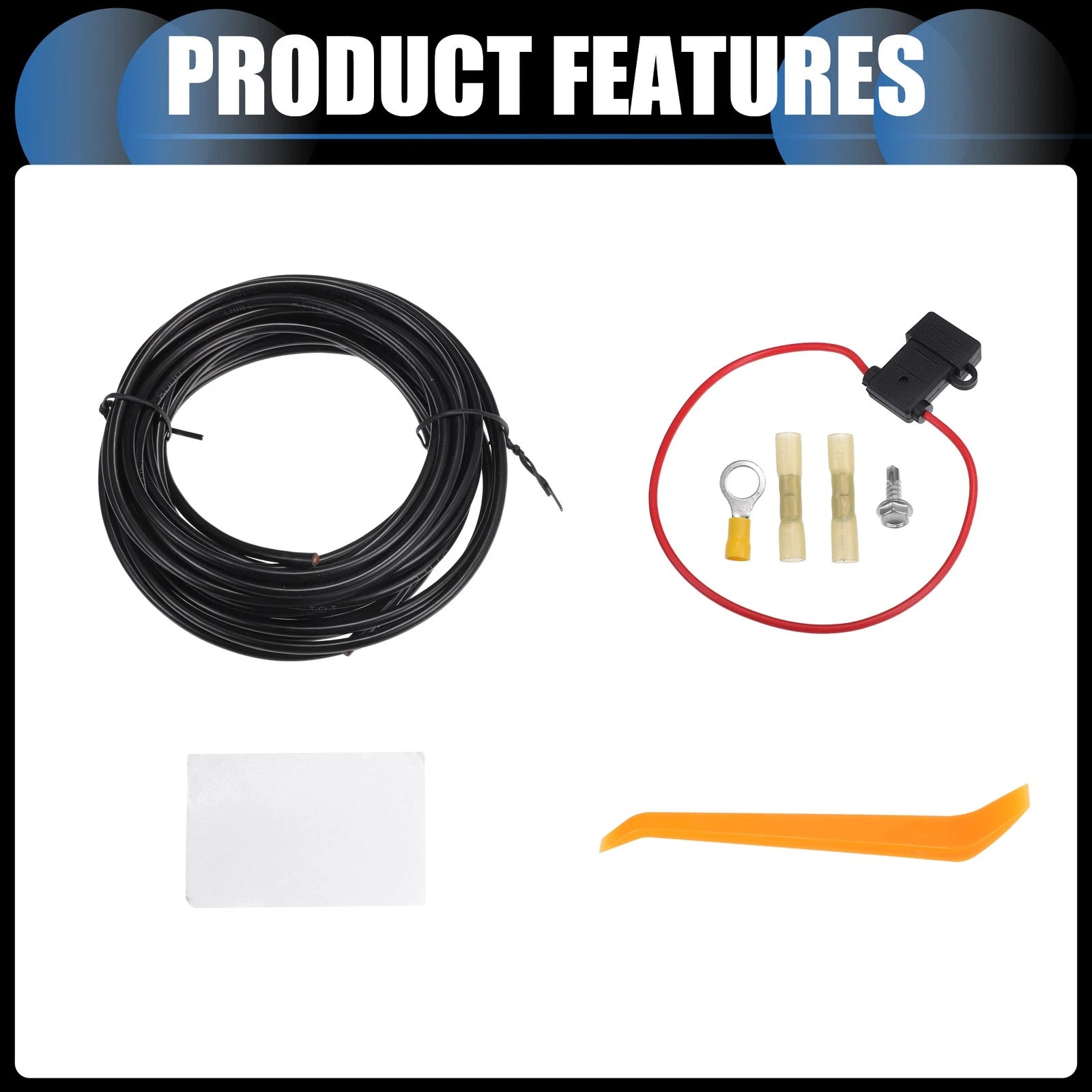 Set of 4-Pin Trailer Wiring Harness Kit for Ford Transit-150 (2015–2022)