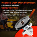 2X Mower Deck Spindle w/2 Blade for Cub Cadet Craftsman Z5400 Mustang Z46