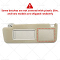 LH Sun Visor for Toyota Prado TRJ120 RZJ120 LJ120 KZJ120 KDJ120 GRJ120