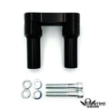 4" Tall Handlebar Riser/Top Clamp Kit for Harley