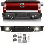 Complete Rear Steel Bumper for Ford F150 (2009–2014)