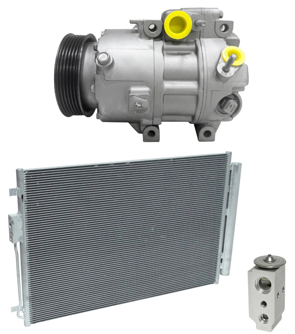AC Compressor Kit With Condenser for Kia Sedona 3.3L (2018–2021)
