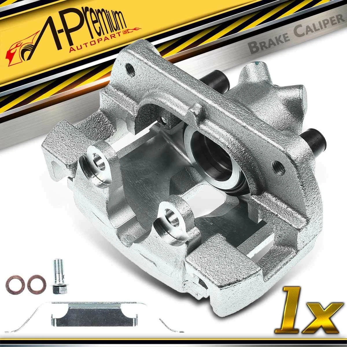 Front Passenger Side Disc Brake Caliper w/Bracket for BMW X3 (2004–2011)