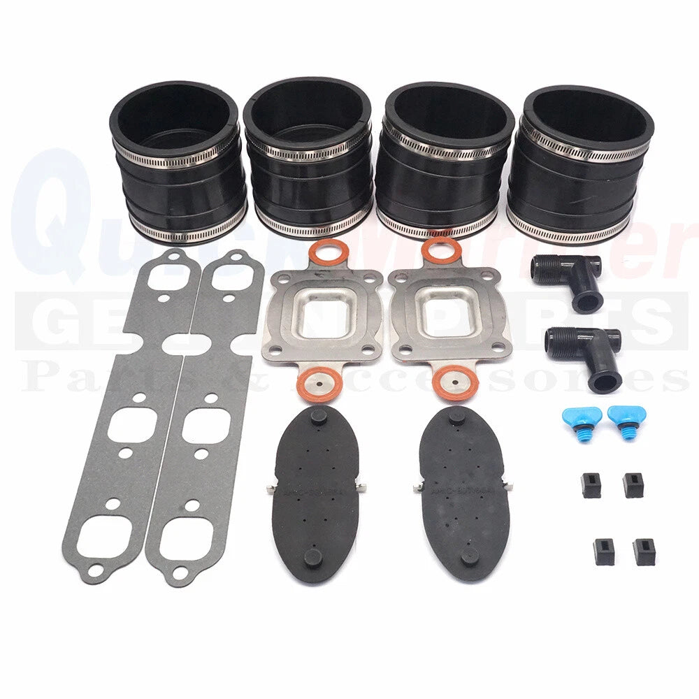Exhaust Manifold Kit for MerCruiser GM V6 (14358T, 32-14358, 44348)