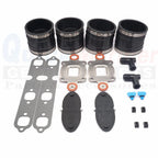 Exhaust Manifold Kit for MerCruiser GM V6 (14358T, 32-14358, 44348)