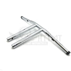10" Rise T-Bars Handlebar for Harley Sportster Dyna Softail (1996–2017) Chrome
