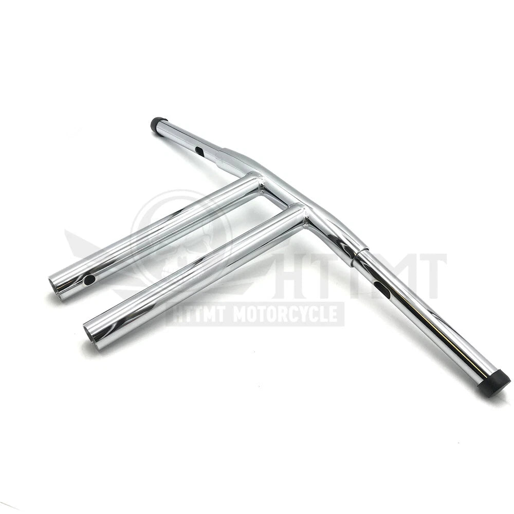 10" Rise T-Bars Handlebar for Harley Sportster Dyna Softail (1996–2017) Chrome