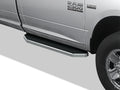 Set of 2 Polished 6in Side Step Bars for Dodge Ram 1500 2500 3500 (2009–2018)
