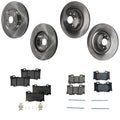 Brake Disc Rotors and Pads Kit for Nissan 370Z Q60 G37