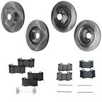 Brake Disc Rotors and Pads Kit for Nissan 370Z Q60 G37