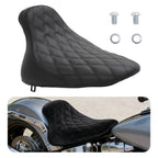 Solo Seat for Harley Softail Fat Boy FXST FLST FLSTF (2000–2007) Black