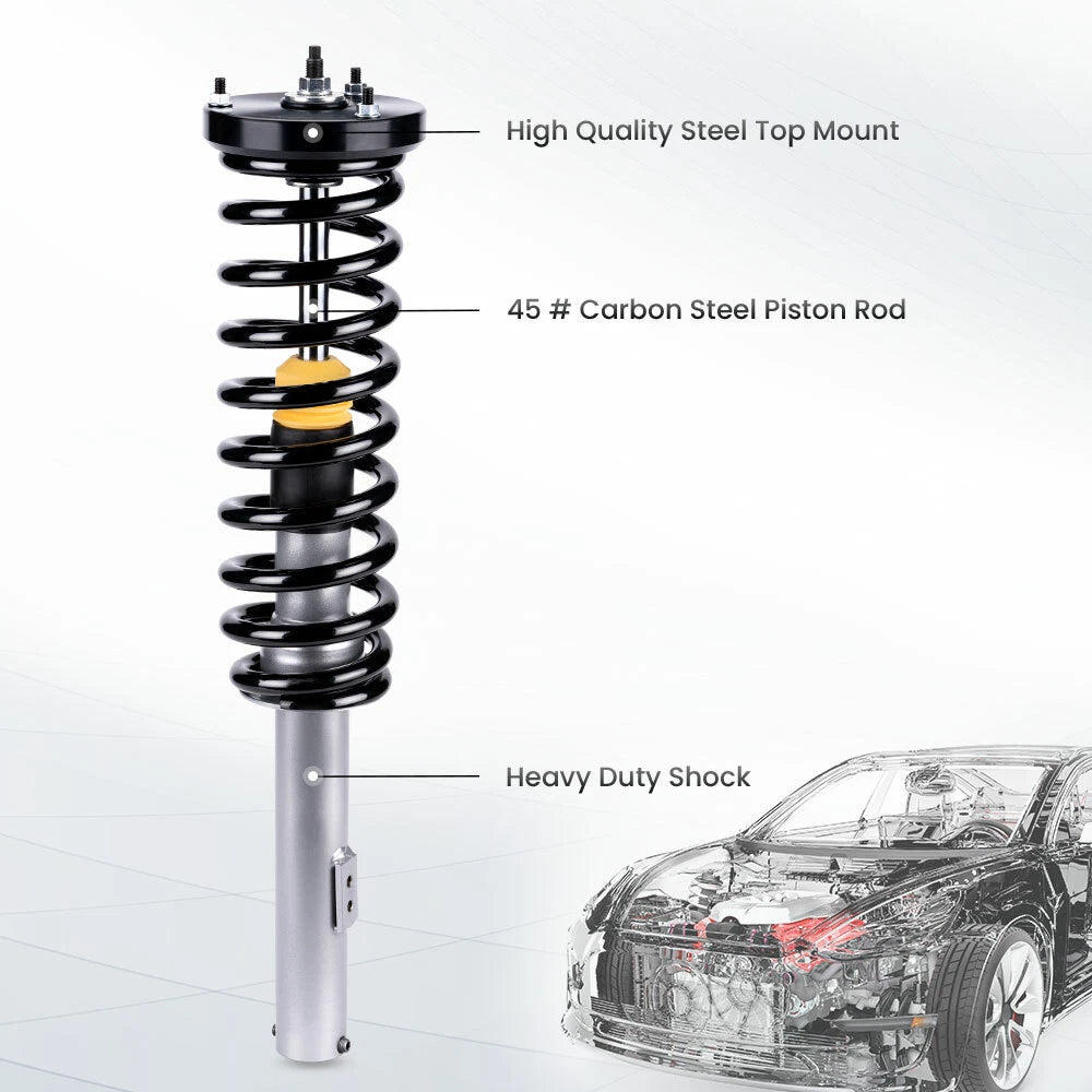 Air to Coil Spring Conversion Kit for Mercedes W220 S-Class (2000-2006)