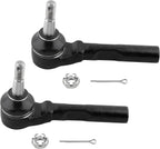 6pc Front Inner Outer Tie Rods for Chevy Malibu Pontiac G6 Saturn Aura (2004–2012)