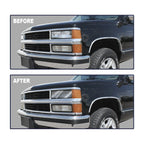 Headlight Replacement Lens for GMC C/K Sierra Suburban (1994–1998) Smoke