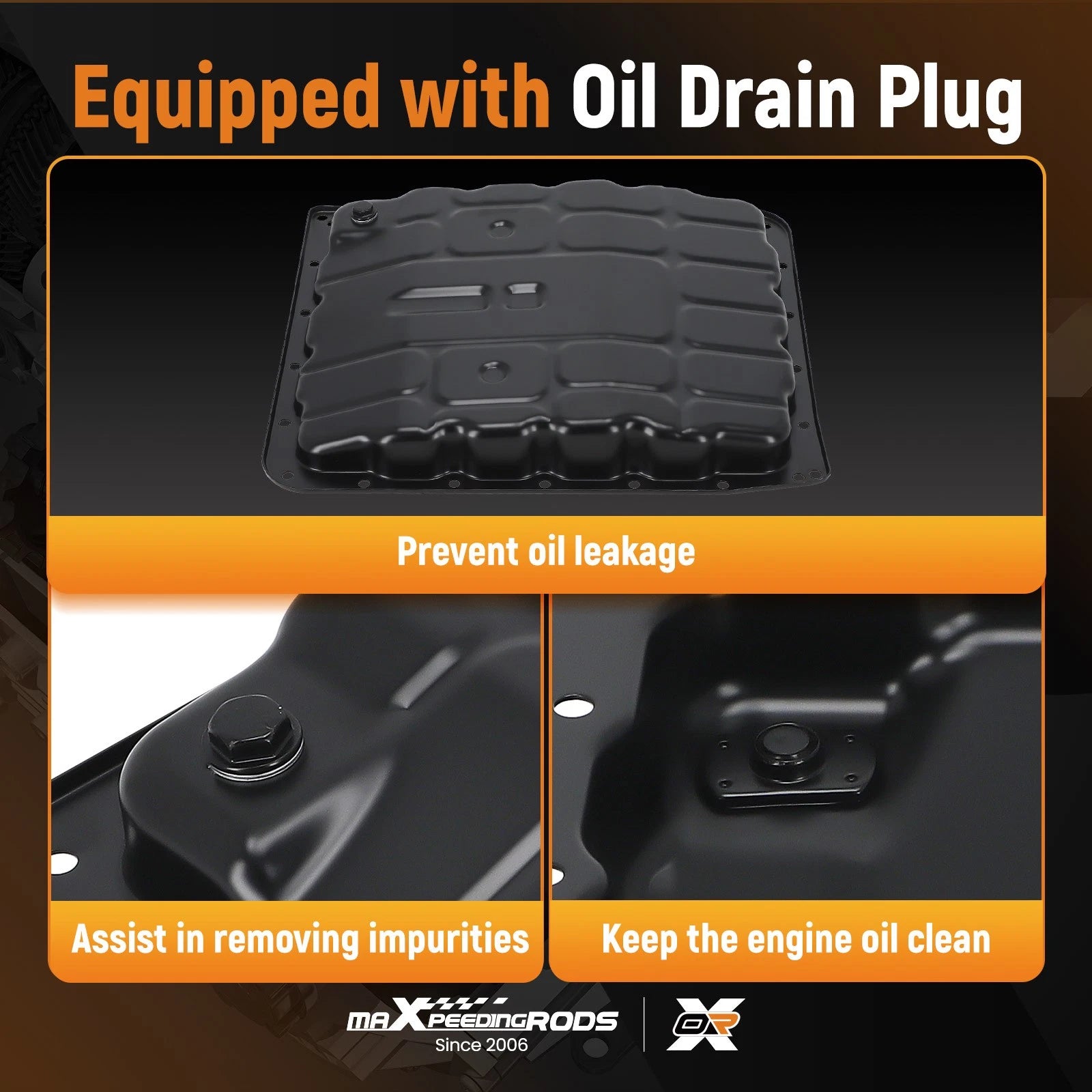 New Transmission Oil Pan for Nissan 350Z Frontier Titan Pathfinder Xterra (2003–2015)