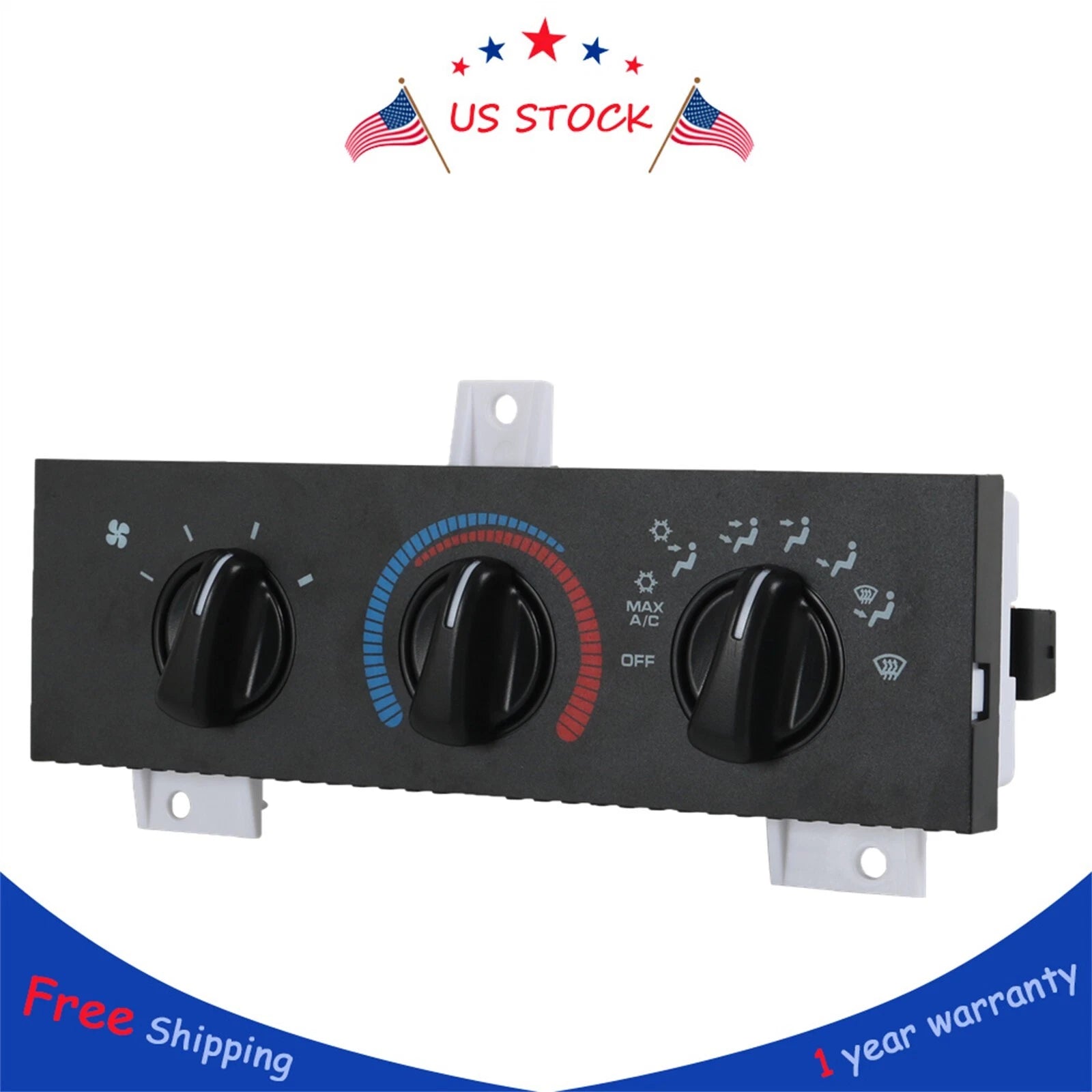 Climate Control Heater A/C for Dodge Ram Van 1500 2500 3500 (1998–2003)