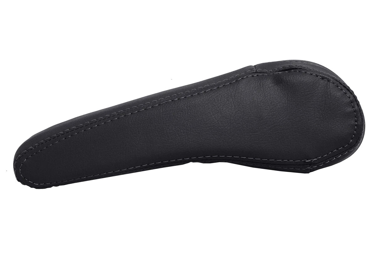 Front Seat Armrest Cover for Chevrolet Trax (2014–2020) Black PVC Leather