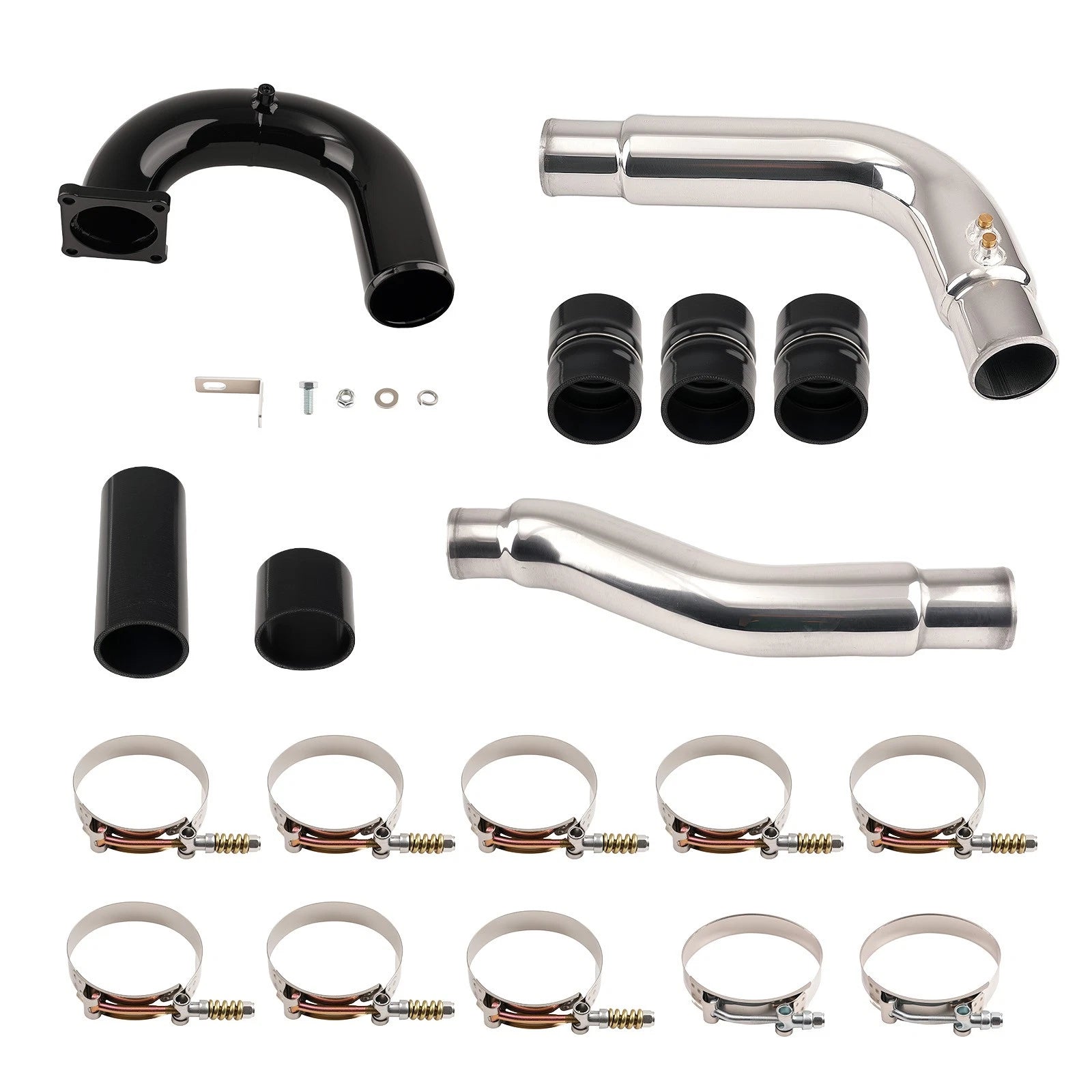 Turbo Pipe Kit for Dodge Ram Cummins 5.9L (2003-2007) with Silicone Boots