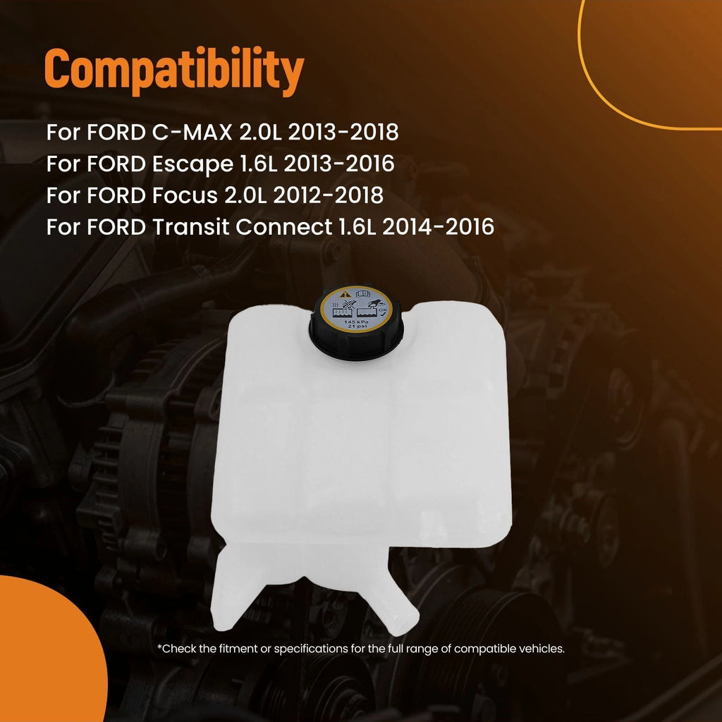 Coolant Recovery Tank for Ford C-MAX Focus Transit Escape (2012-2018)