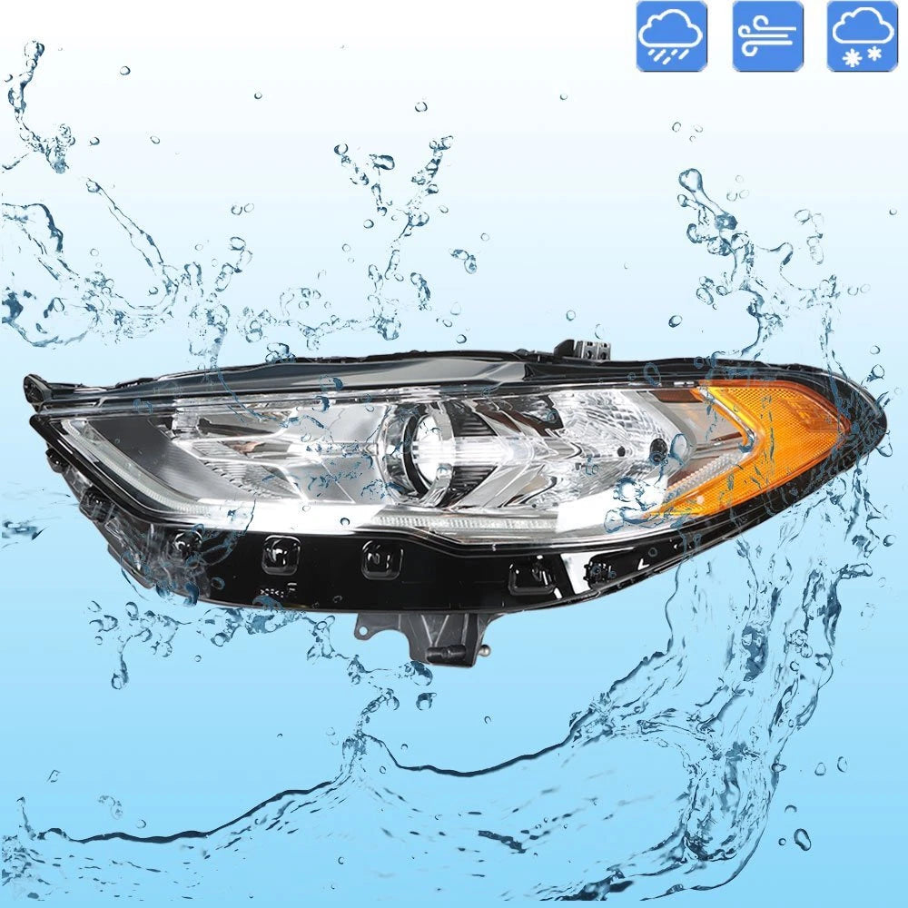 Headlamp for Ford Fusion (2017–2019) Halogen Driver Left Side