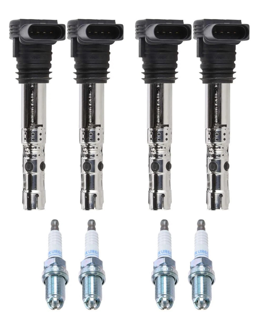 Bosch Ignition Coil Service Kit for Audi A4 TT Quattro VW Beetle Jetta Passat (2000–2019)