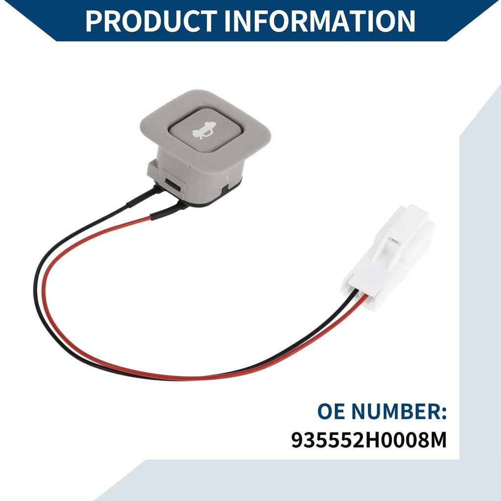 Trunk Lid Lock Release Push Switch for Hyundai Elantra (2011–2016)