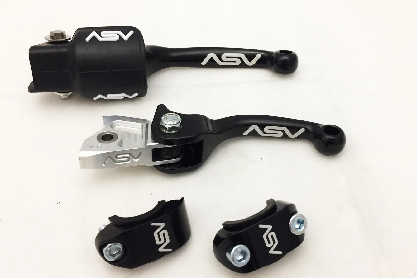 Folding Brake + Clutch Levers for KTM SX (ASV F3 Holiday Pack)