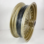 18" x 5.5" Fat King Daddy Gold Spoke Rear Wheel Rim for Harley Custom
