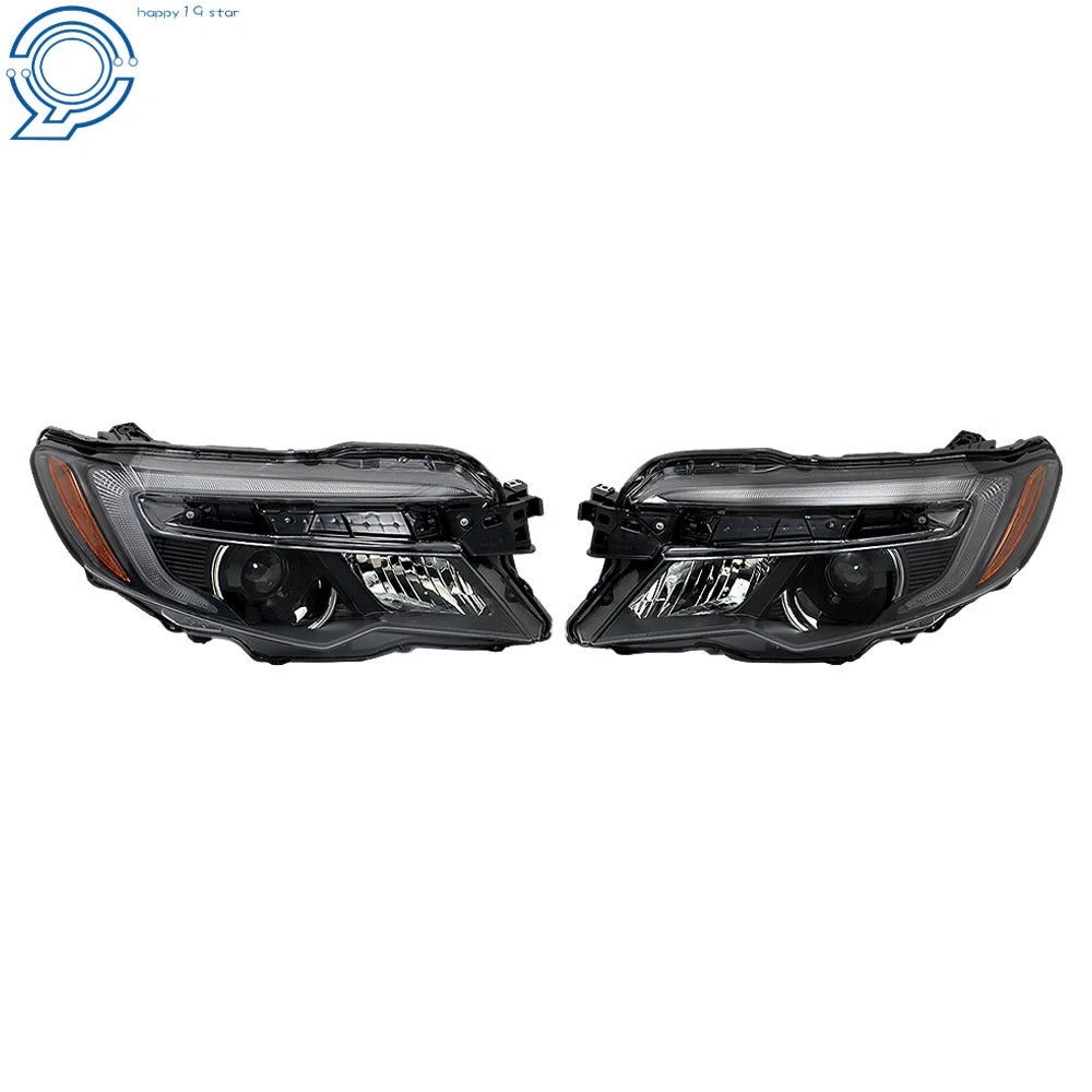 2X Black Projector Headlights for Honda Pilot (2016-2021) & Ridgeline (2017-2020)
