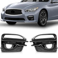 Front Fog Light Trim Cover for Infiniti Q50 (2014–2017) Passenger Side