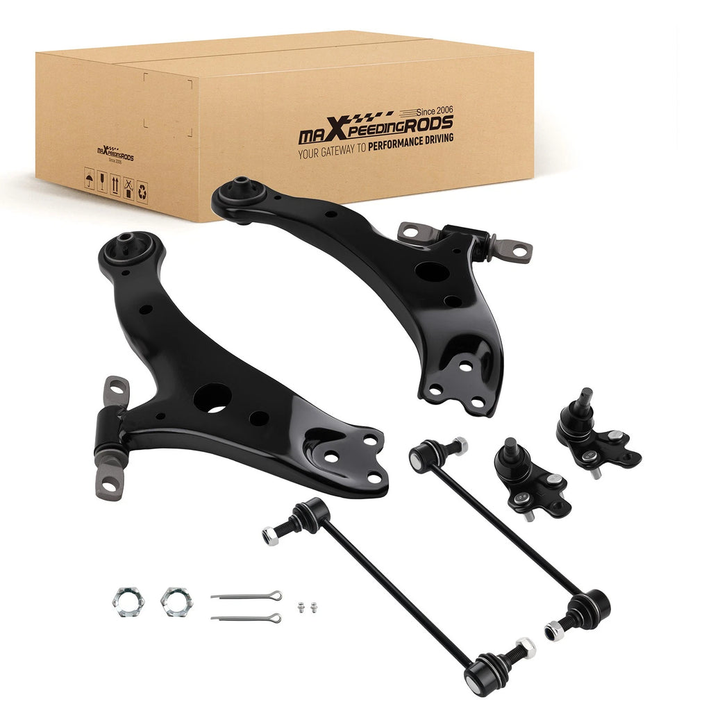 6X Front Lower Control Arm + Ball Joint for Toyota Highlander (2001–2007) Camry (2002–2006)