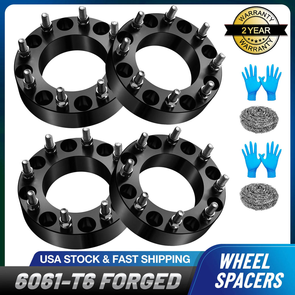 8x180 Wheel Spacers for GMC Sierra 2500 3500 HD (2011–2022)