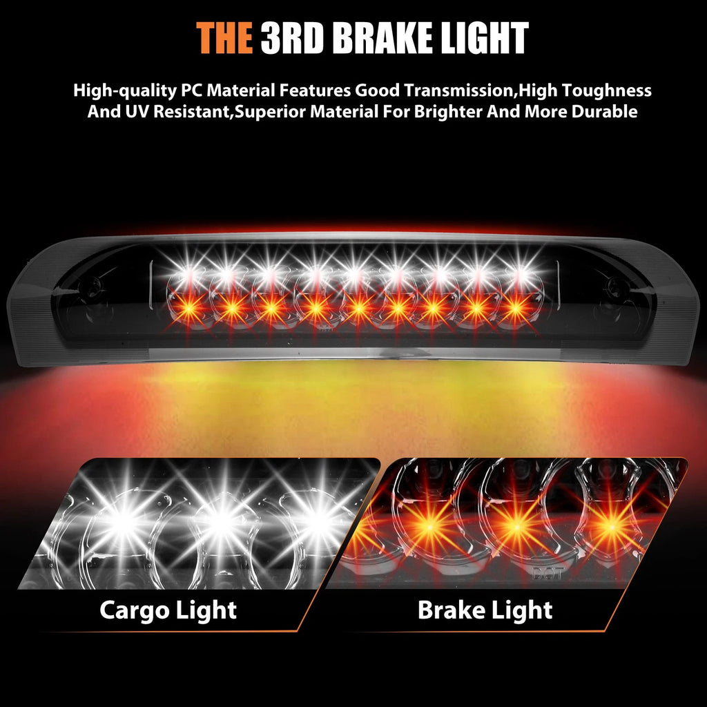 LED 3rd Brake Light for Dodge Ram 1500/2500/3500 (2002–2009) Smoke Lens