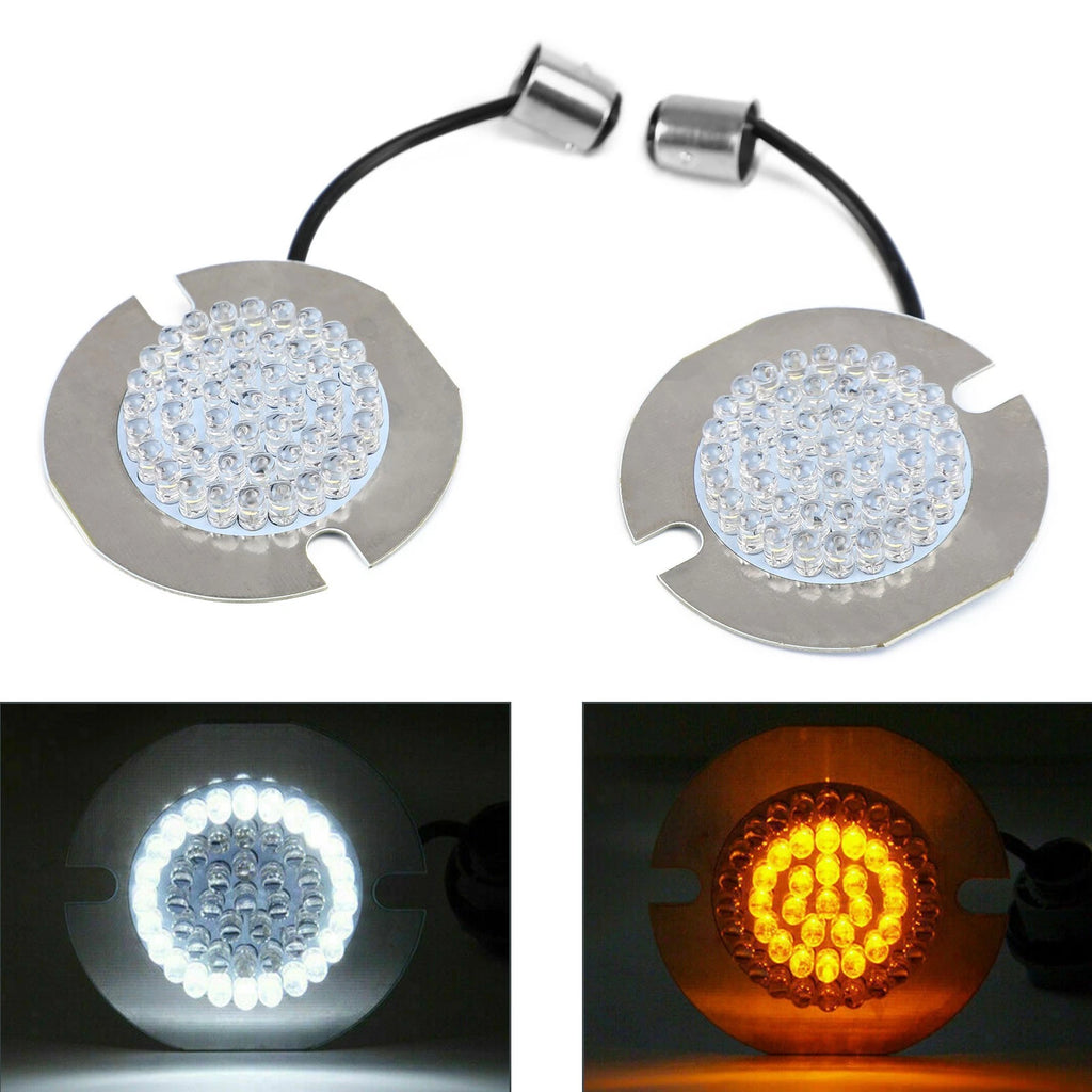 2X 1157 LED Rear Turn Signal Light Bulb for Dyna Touring Electra Glide