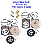 Dual Mikuni Super BNI SBNI Carburetor Rebuild Kit for SeaDoo GTX/LTD (947-951)