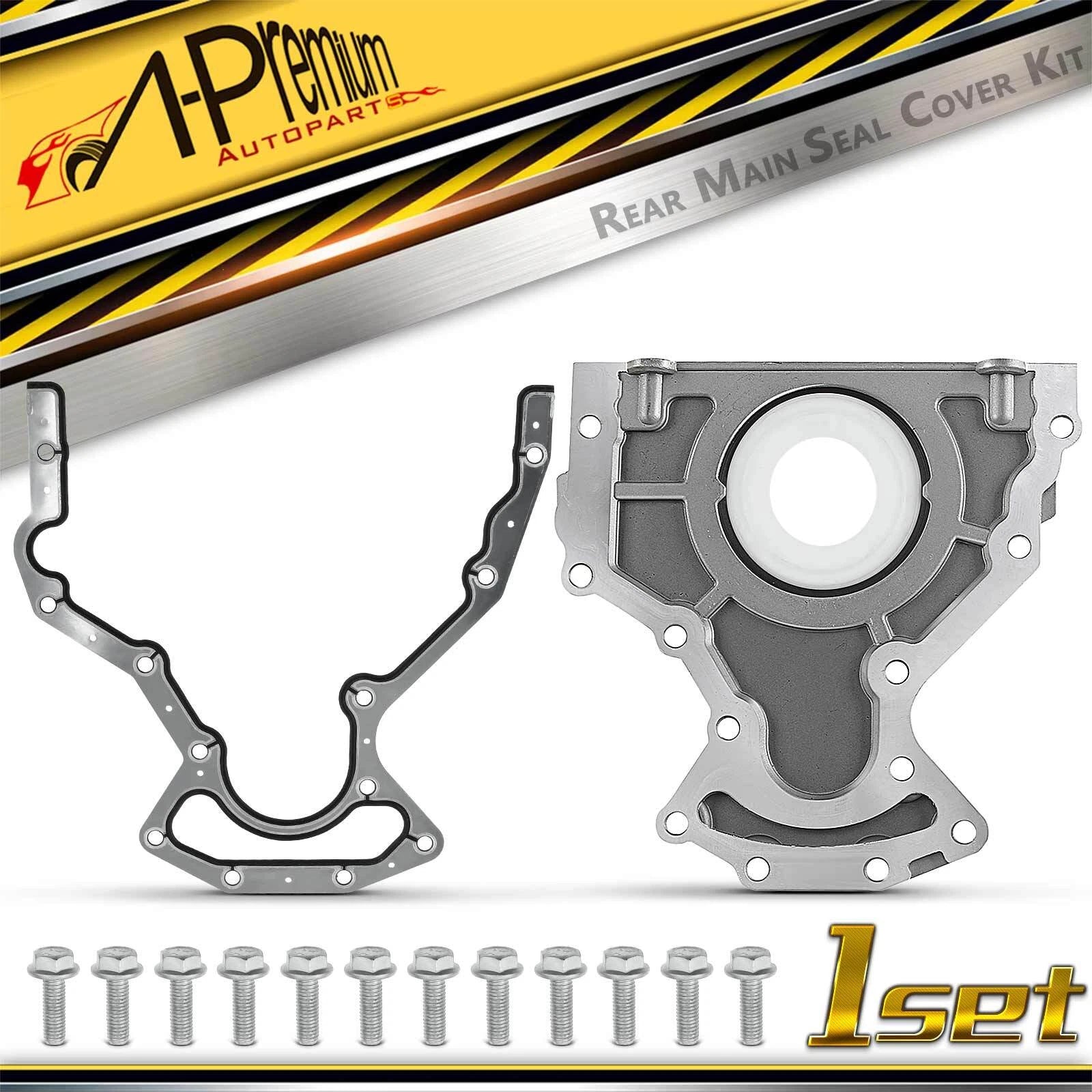 Rear Main Seal Kit for Chevy GMC 4.8L 5.3L 6.0L 6.2L (2000–2023)