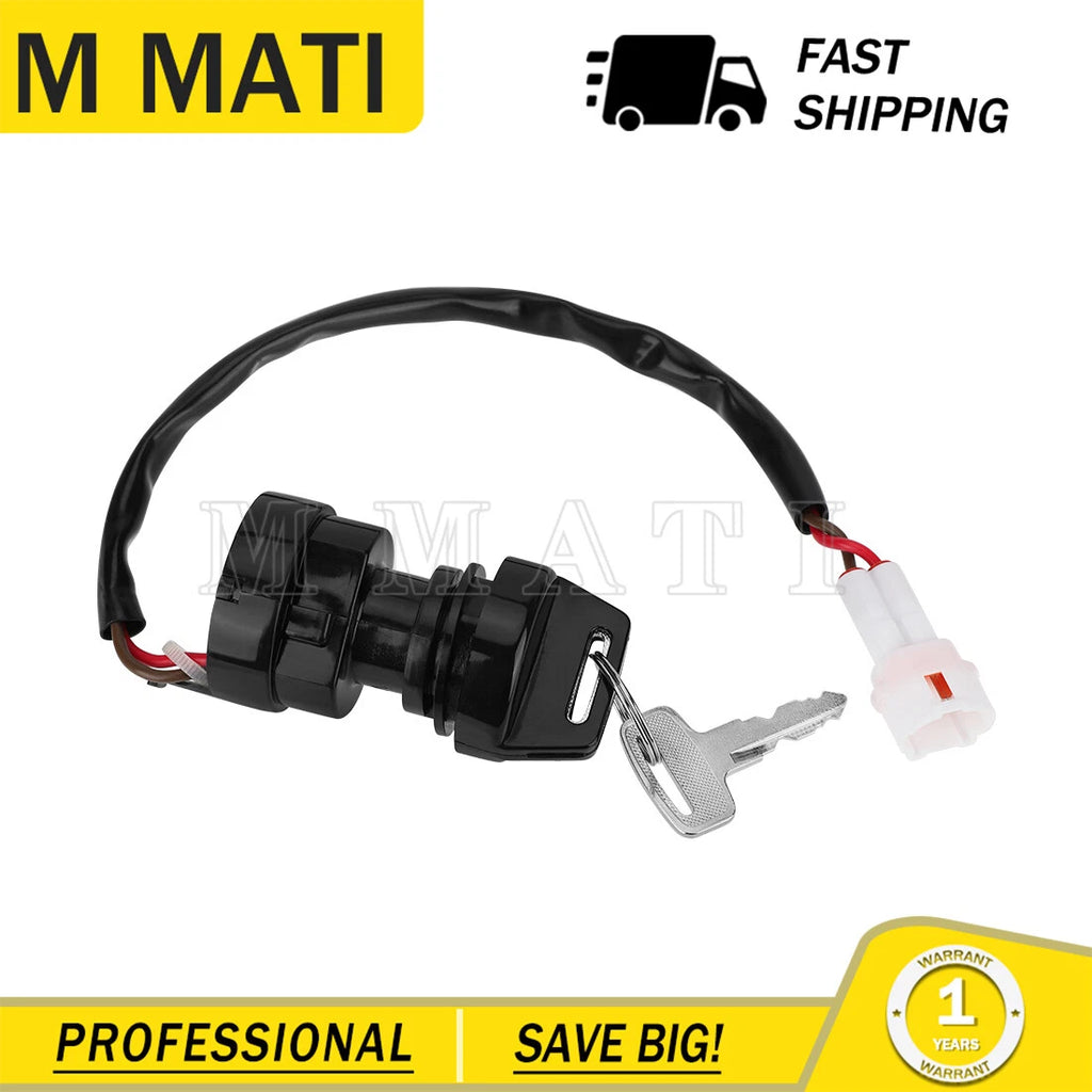 Ignition Key Switch for Yamaha Bruin 350 YFM350 (2004–2006) 5LP-82510-00-00