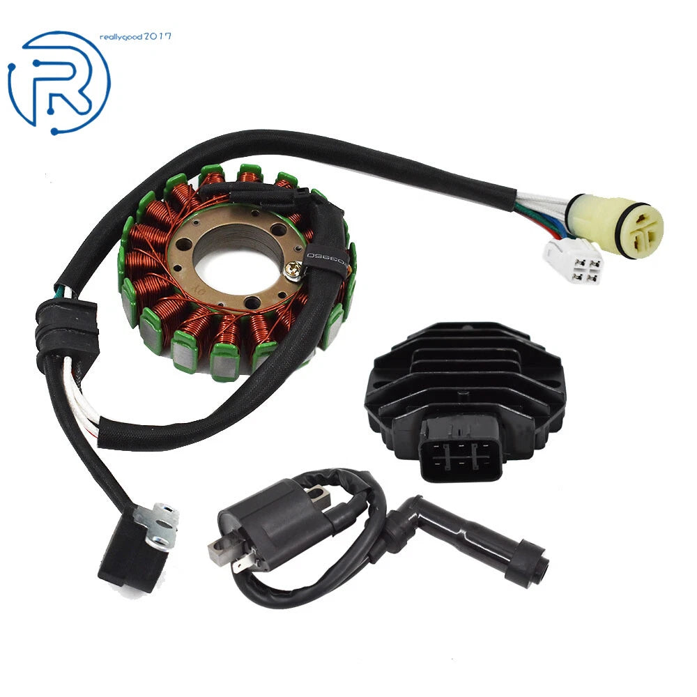Stator, Regulator Rectifier & Ignition Coil for Yamaha Raptor 660R (2001–2005)