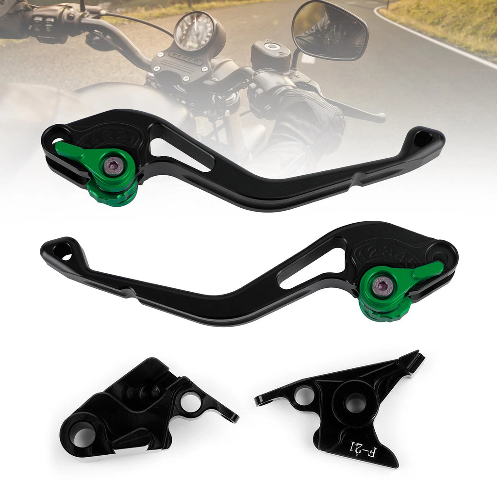 Short Clutch Brake Lever for Kawasaki Z900 (2017–2018) T9