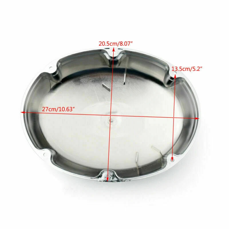 Chrome Air Intake Filter Cleaner Cover for Honda Shadow ACE VT400 VT750 (1997–2003)
