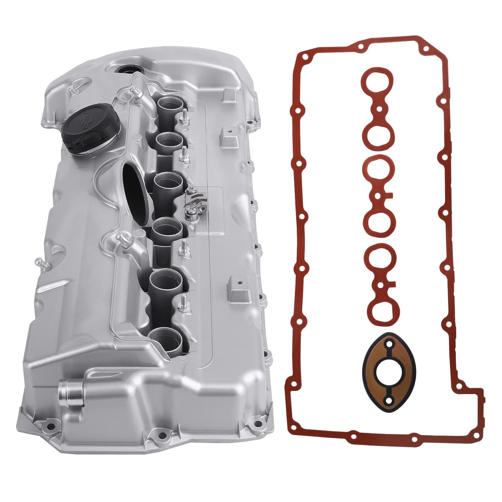 Engine Valve Cover Set Aluminum for BMW 325i 325xi 330i 330xi (2006)