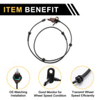 ABS Wheel Speed Sensor No. 479017S200/ALS639 for Nissan Titan (2004–2011) Rear Left