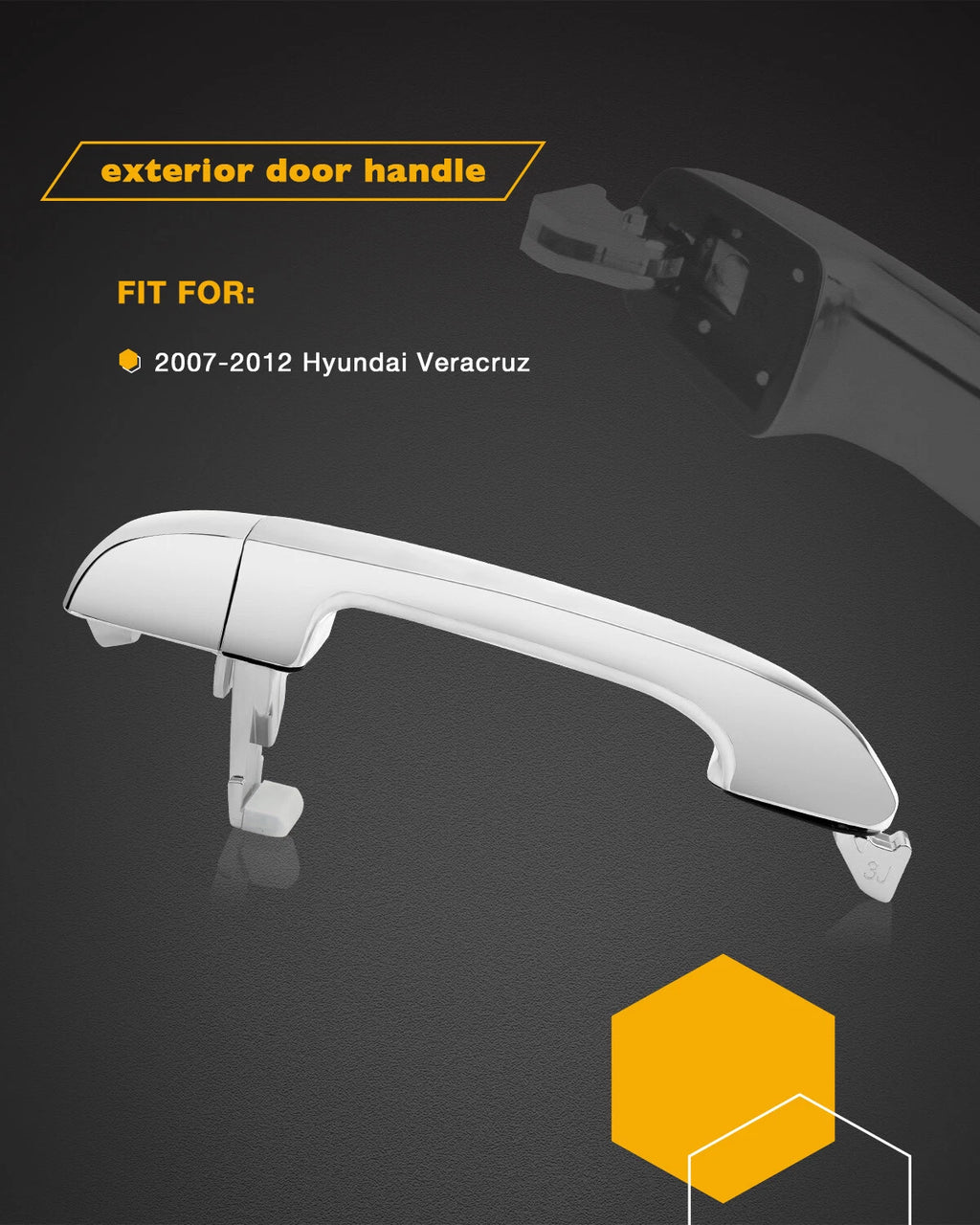 Chrome Exterior Door Handle for Hyundai Veracruz (2007-2012)