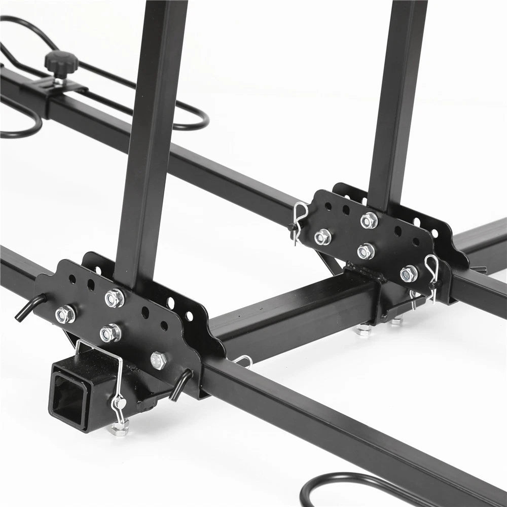4-Bike Hitch Mount Carrier Rack for Car SUV (240 lbs Capacity)