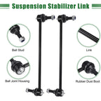 10 x Front Suspension Kit Inner Outer Tie Rod Ends for Dodge Grand Caravan (2008-2020)