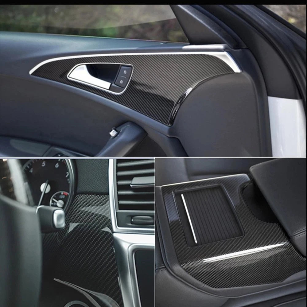 5D Gloss Carbon Fiber Wrap Vinyl Film for Universal Use (Bubble Free)
