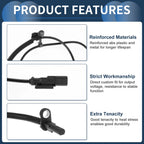 ABS Wheel Speed Sensor for Ford Mustang (2015–2023) No.FR3Z2C204A