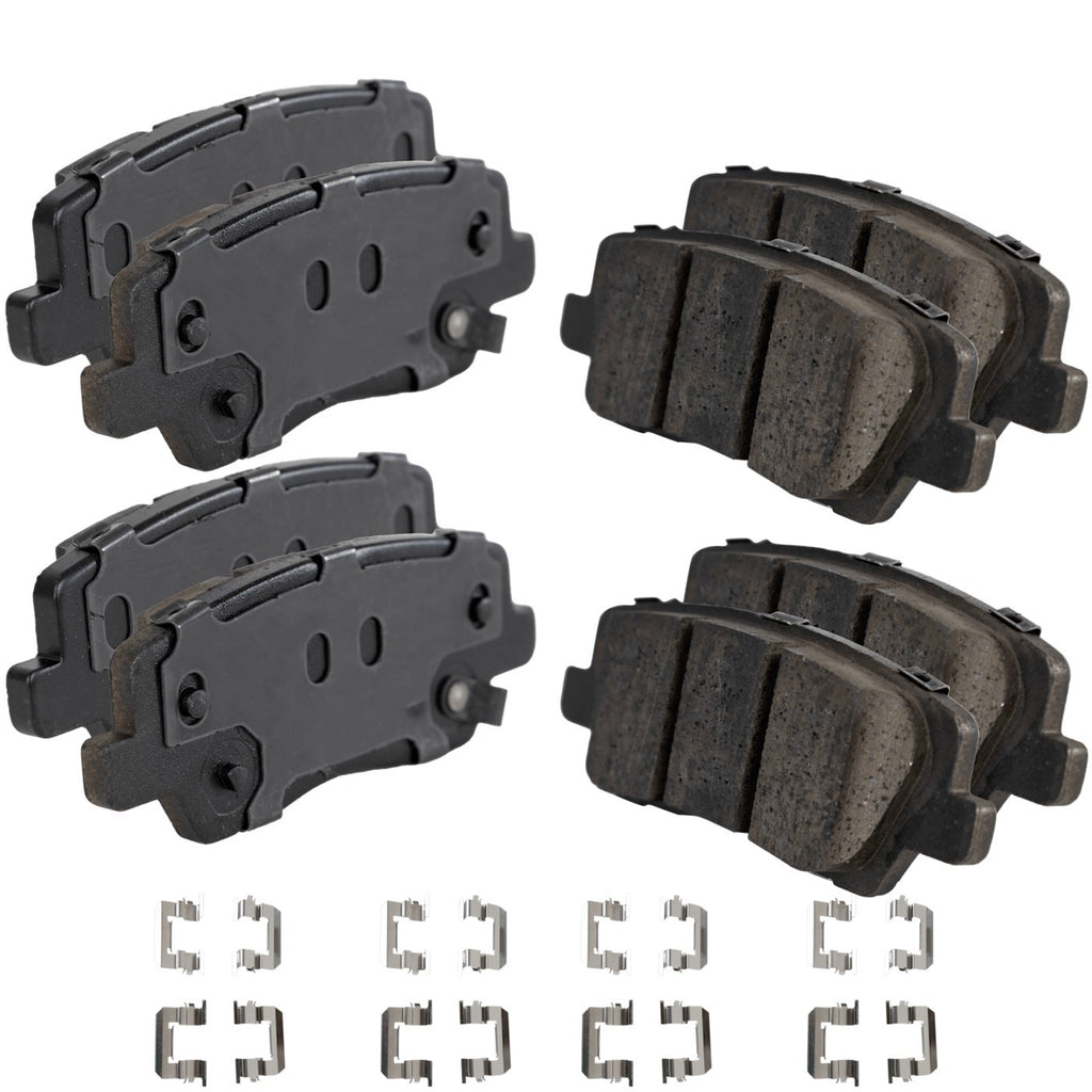Brake Disc and Ceramic Pad Kit for Cadillac ATS (2016–2017)